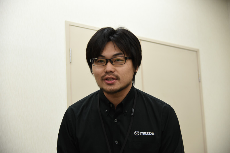 マツダ株式会社 車両開発本部 操安性能開発部 操安性能開発グループ シニアスペシャシリスト 梅津大輔氏