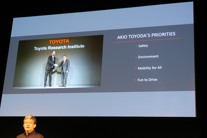 豊田章男氏が自動運転に求める4つのポイント