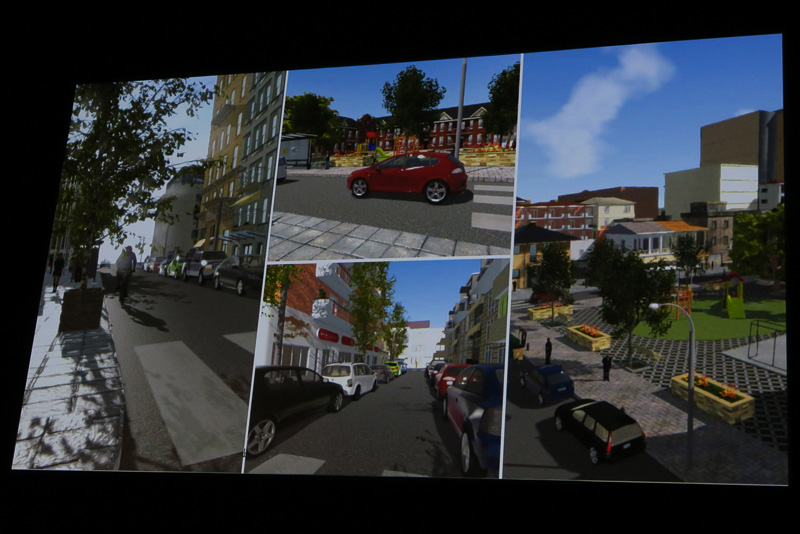 実際にUnityで構築された仮想世界のCG