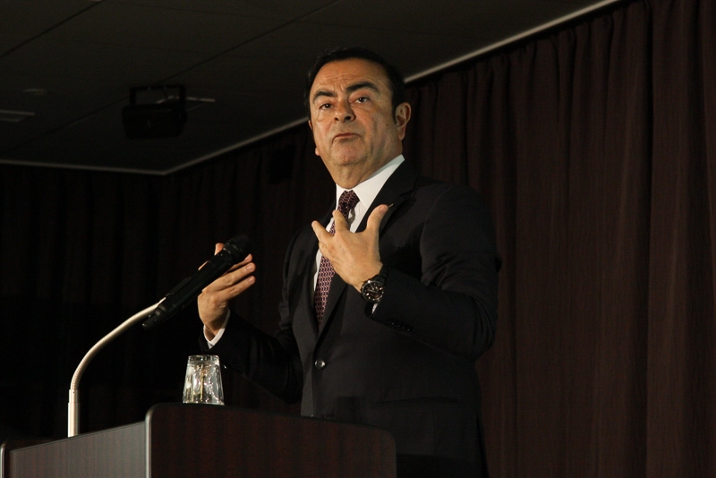 日産自動車株式会社 社長兼CEO カルロス・ゴーン氏