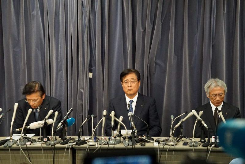 三菱自動車は5月18日に取締役社長兼COOの相川哲郎氏、取締役会長兼CEOの益子修氏らが出席しての記者会見を国土交通省で実施している。その内容については追って紹介したい
