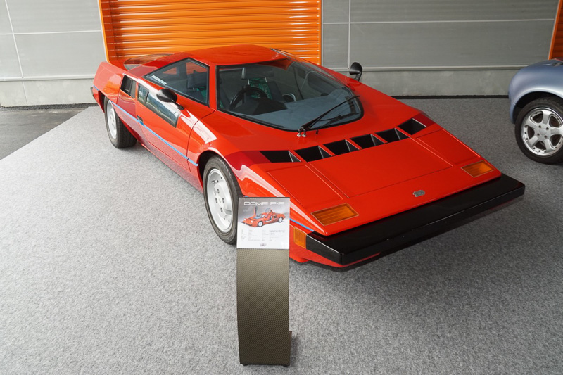 童夢ゆかりのレーシングカーやコンセプトカーも展示されていた