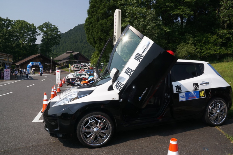 イベント会場となった曽爾高原ファームガーデン