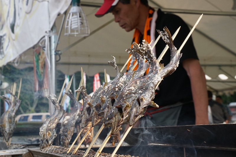 イベント会場となった曽爾高原ファームガーデン