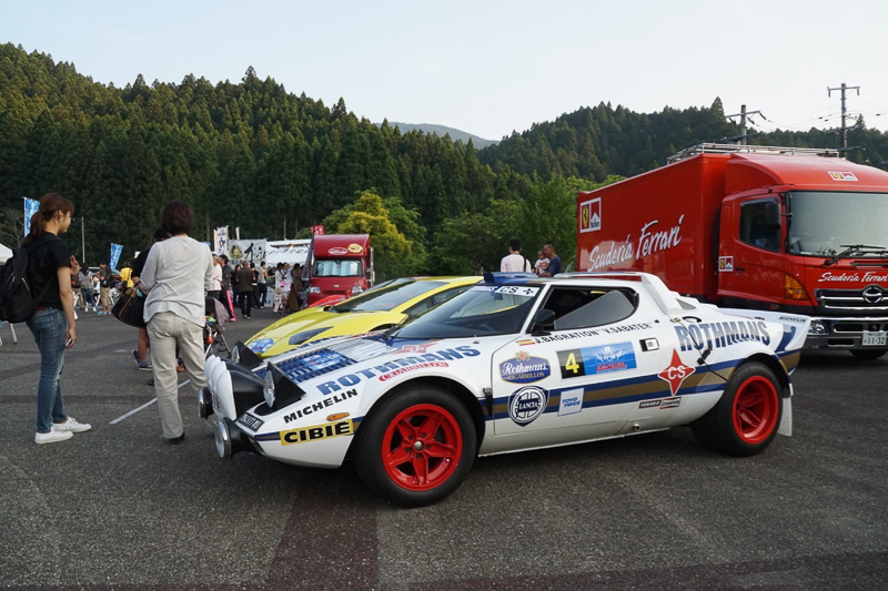 イベント会場となった曽爾高原ファームガーデン