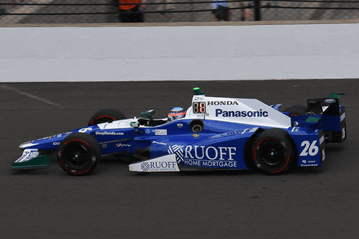 2018年 インディー500 チケット パネル 佐藤琢磨 フェルスタッペン 佐藤琢磨選手の優勝シーンが2018年の「インディ500」チケットに