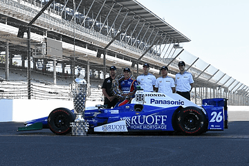 インディ500 2017】26号車 佐藤琢磨優勝。日本人として初めて