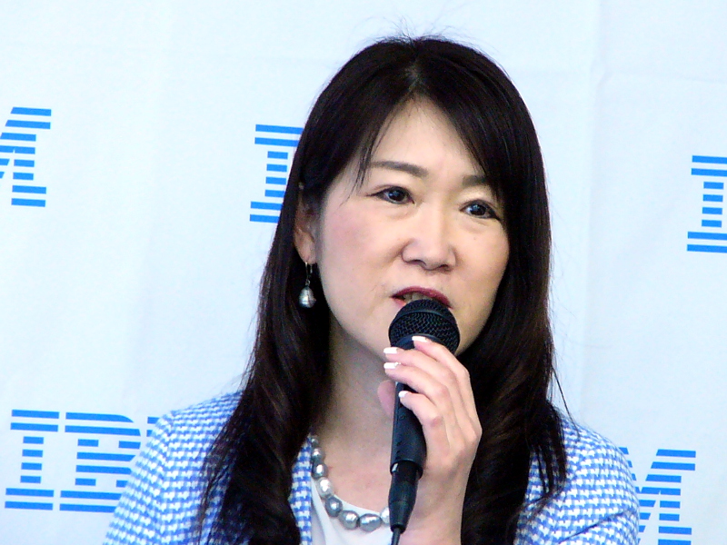日本IBM 執行役員 セキュリティ事業本部本部長兼CISOの志済聡子氏