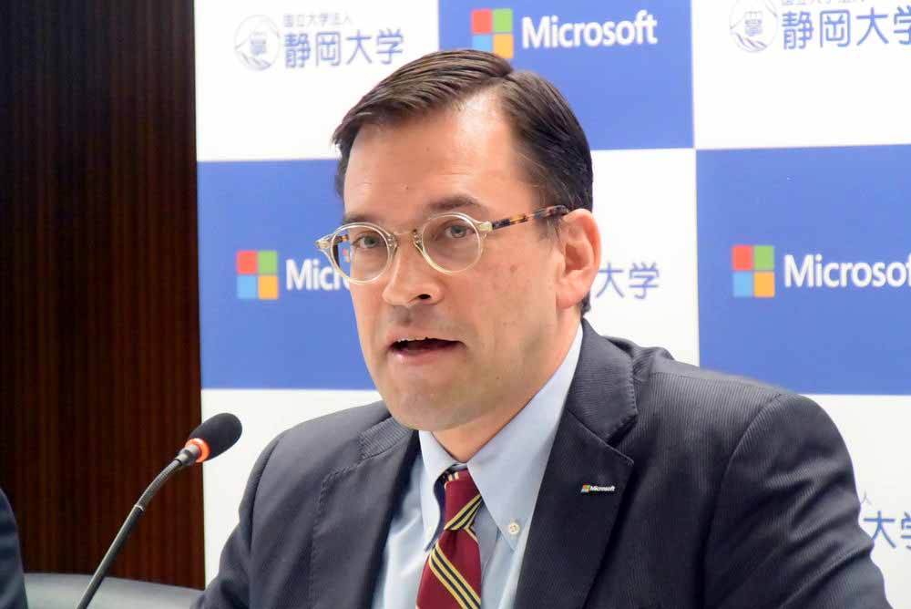 日本マイクロソフト 代表取締役社長の平野拓也氏