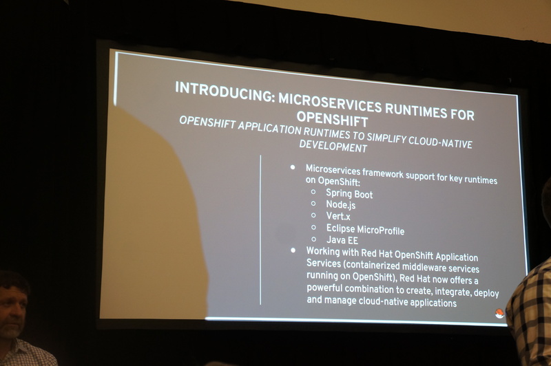 コンテナ向けにランタイムを提供する「Red Hat OpenShift Application Runtimes」