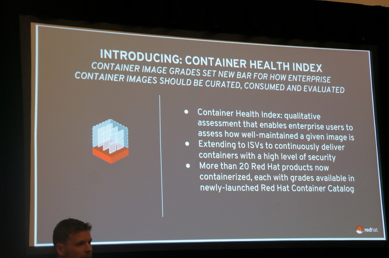 ISVとともにコンテナの安全性の情報を提供する「Container Health Index」
