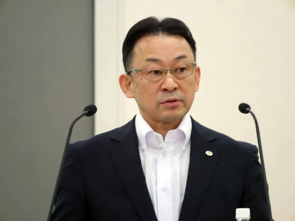 日立の執行役常務 産業・流通ビジネスユニットCEOの宇川祐行氏