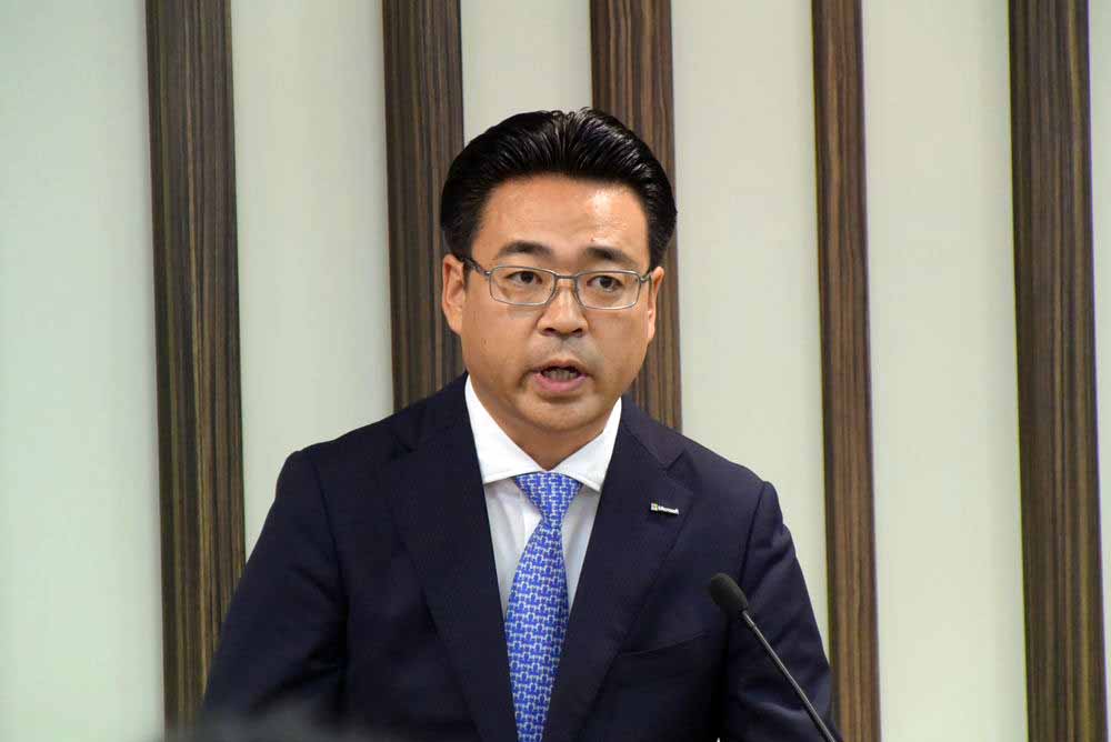 日本マイクロソフト クラウド＆エンタープライズビジネス本部 業務執行役員 本部長の佐藤久氏