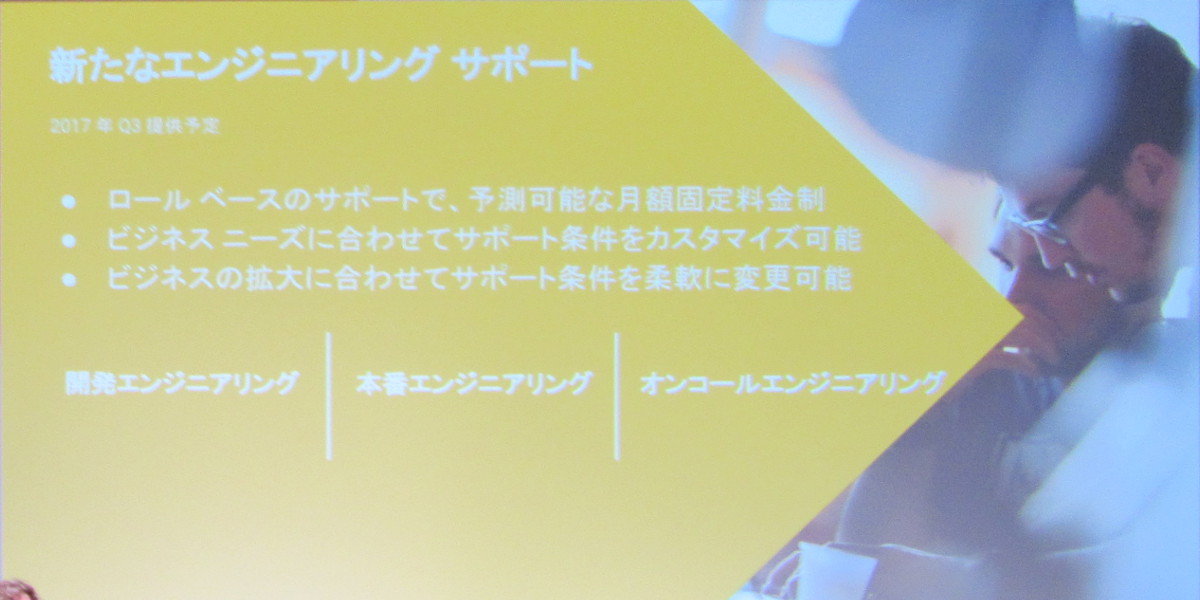 新しいエンジニアリングサポート プログラム