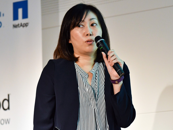 ネットアップの長内ゆかり氏
