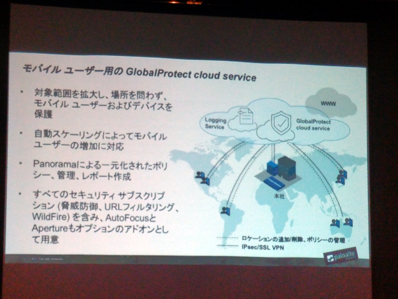 モバイルユーザー用のサービス概要