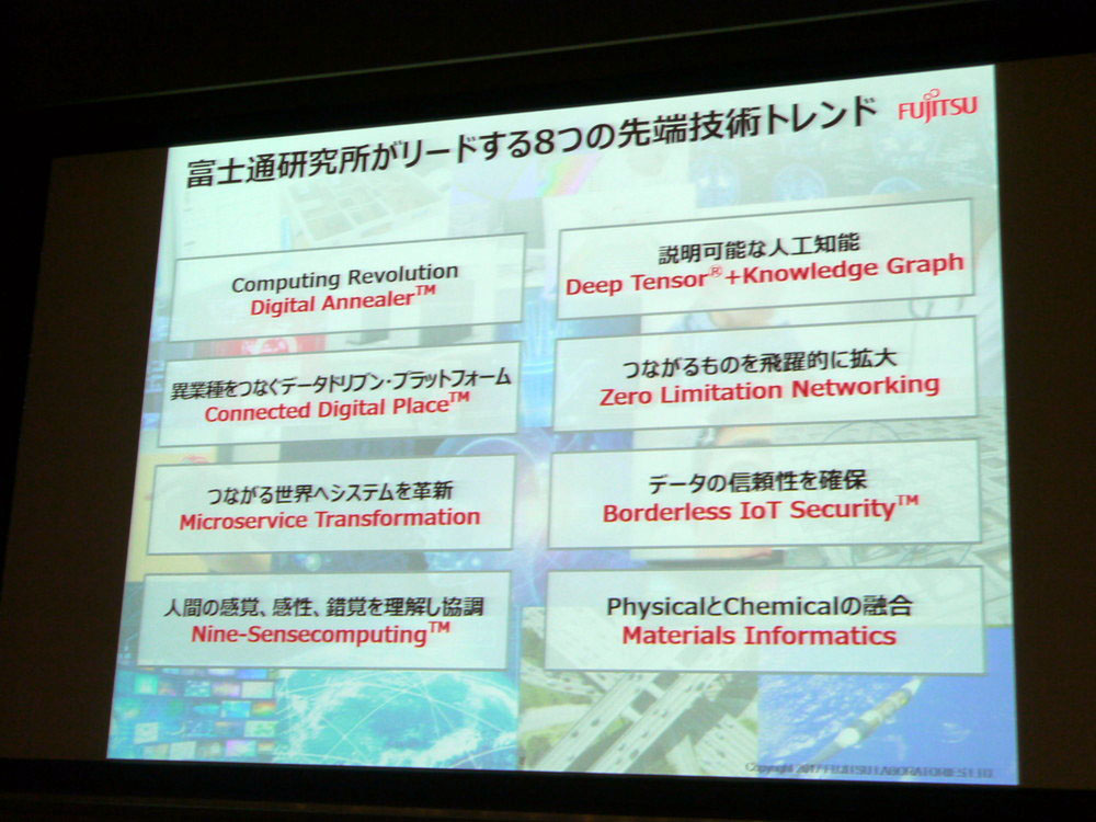 8つの先端技術トレンド