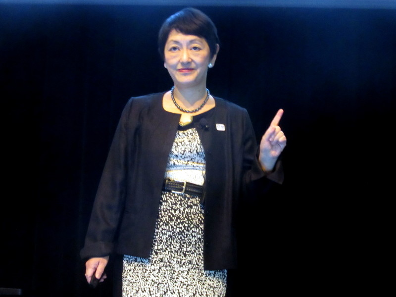 シスコ 代表執行役員社長の鈴木みゆき氏