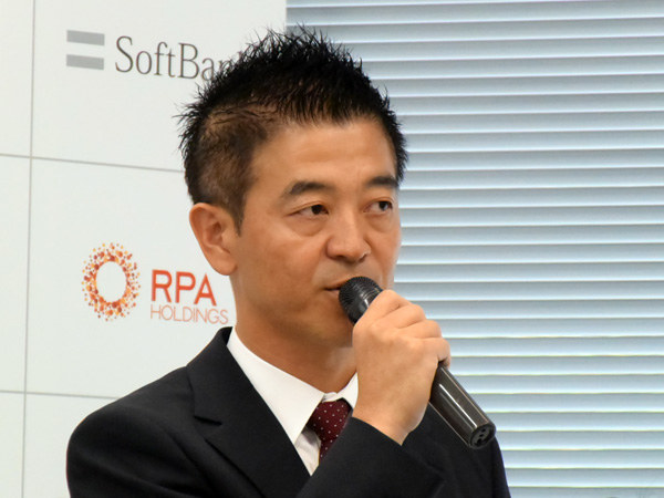 RPAホールディングス 代表取締役の高橋知道氏