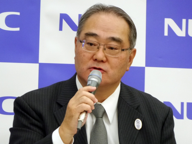 NEC 代表取締役執行役員常務兼CFOの川島勇氏