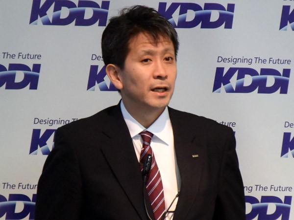 KDDI ビジネスIoT推進本部 ビジネスIoT企画部 部長の原田圭悟氏
