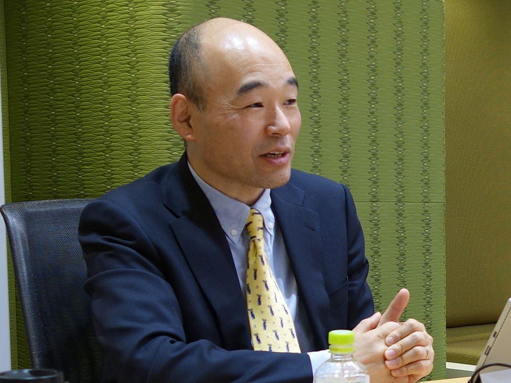 日本マイクロソフト株式会社の中原徹三氏（Officeビジネス本部 業務執行役員 本部長）