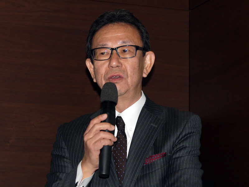TIS 常務執行役員 プラットフォームサービス本部長の佐藤祐次氏