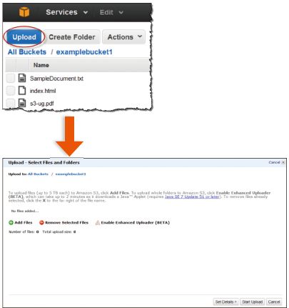 画面2：Amazon S3のバックアップ／アーカイブサービス「Amazon Glacier」の管理画面