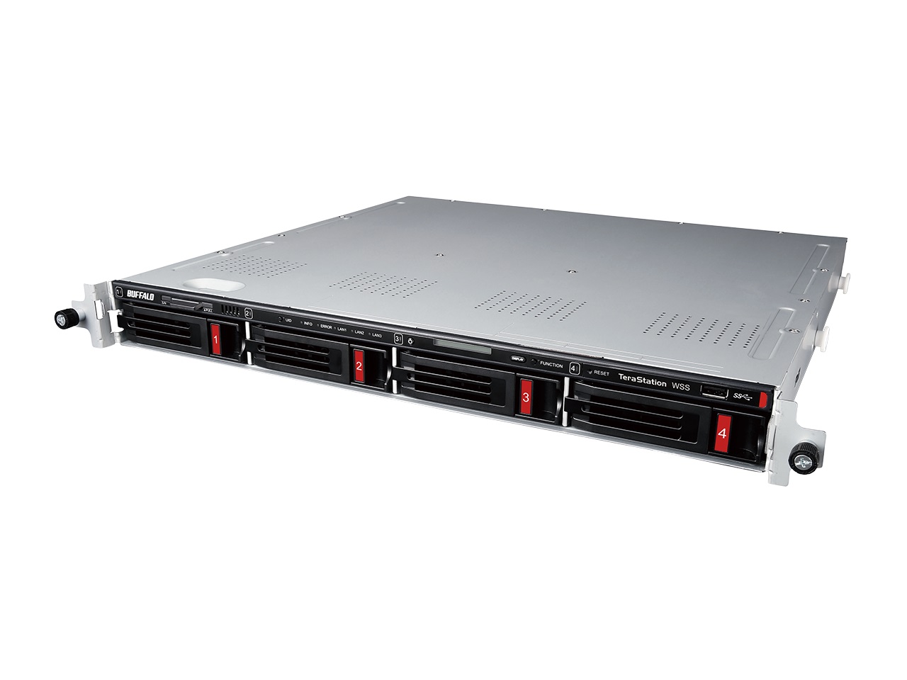 1Uラックマウント型の4ドライブNAS「WS5420RN6シリーズ」