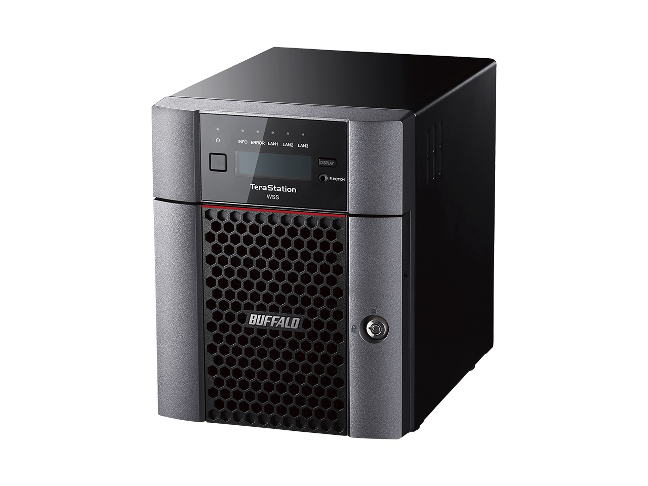 デスクトップ型の4ドライブNAS「WS5420DN6シリーズ」