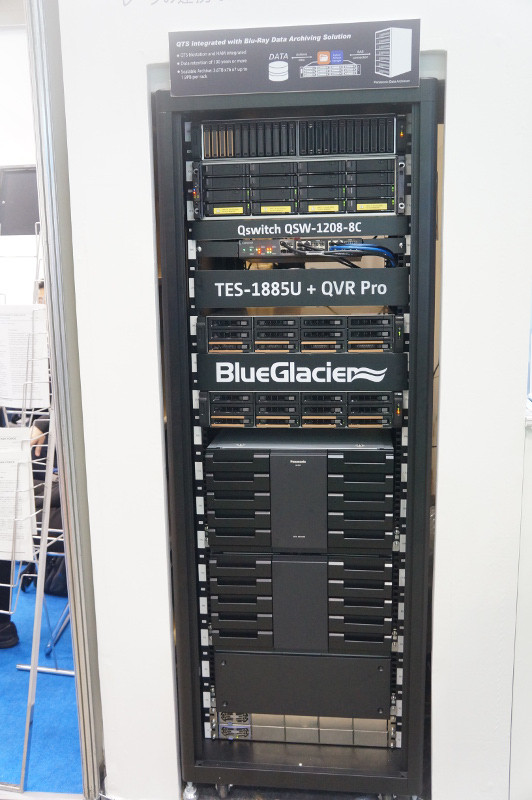 QNAP BlueGlacier階層化アーカイブストレージ