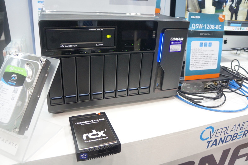 RDXに対応したNAS製品TVS-882BR-RDX