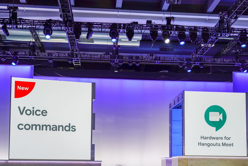 ハングアウトの新機能となるボイスコマンド