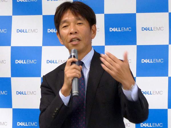 デル 執行役員 インフラストラクチャ・ソリューションズ事業本部 製品本部 本部長 上原宏氏