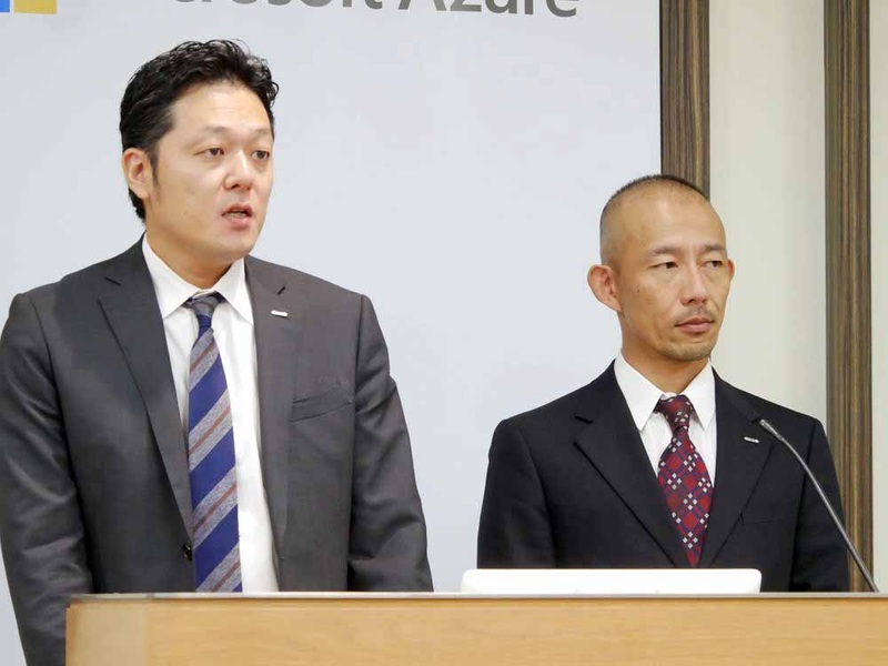 GMOインターネット クラウド事業部の高田幸一部長（左）と、GMOインターネット システム本部チームエグゼクティブの樋口勝一氏（右）