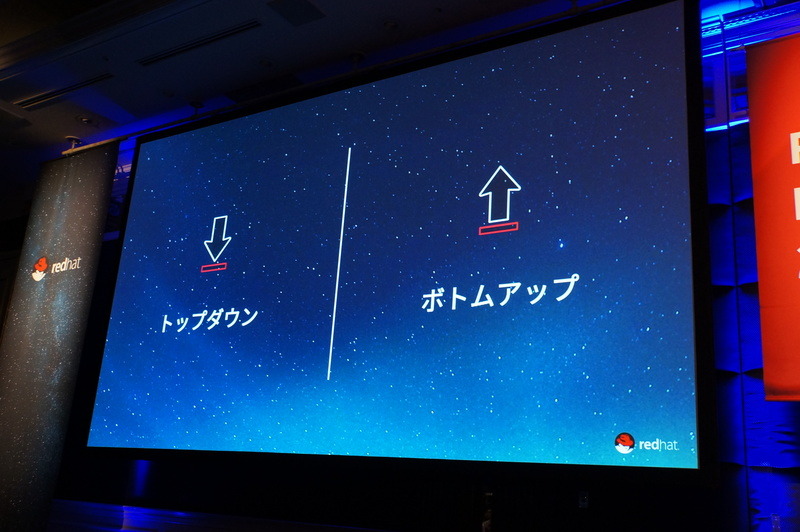 トップダウンか、ボトムアップか