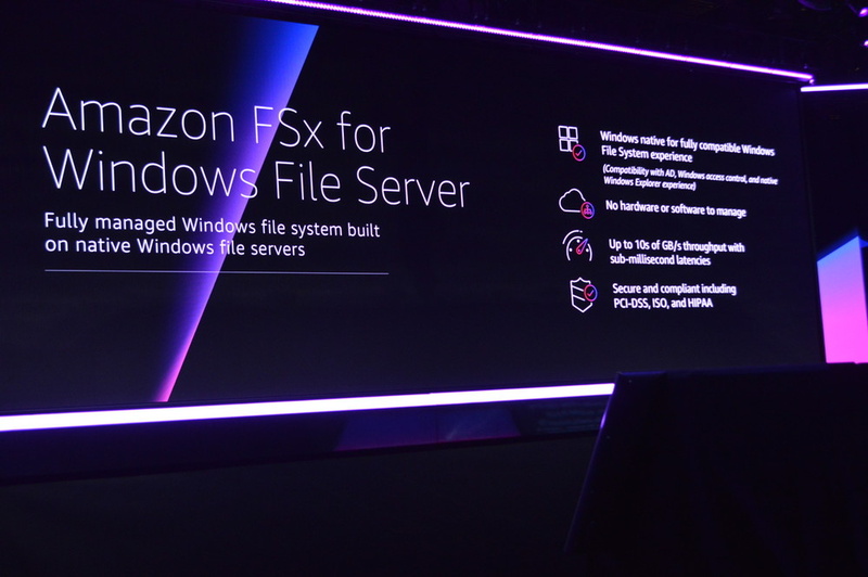 AWSが最近力を入れているWindows関連のサービスとしてフルマネージドのWindowsファイルシステム「Amazon Fsx for Windows Server」が登場。PCI-DSS、ISO、HIPAAに準拠し、セキュリティやコンプライアンスも高いレベルで担保する