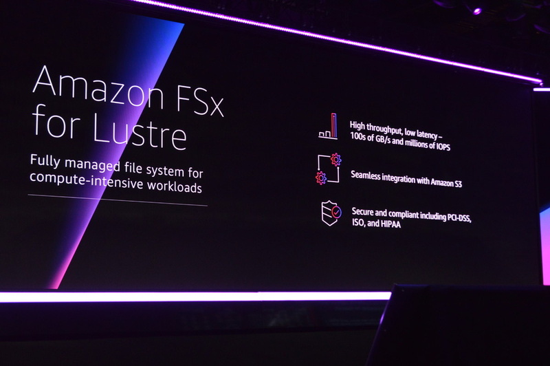 もうひとつのフルマネージドのファイルシステムはLustreをサポートする「Amazon FSx for Lustre」