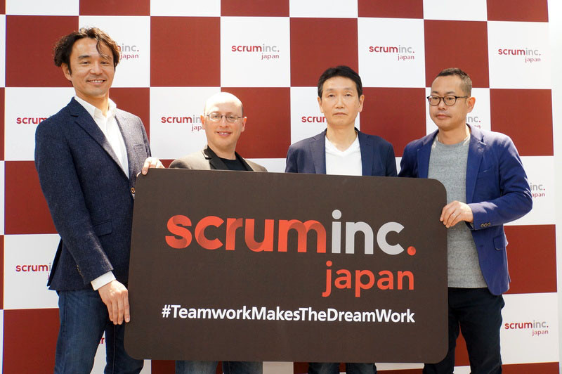左から、藤井彰人氏、Avi Schneier氏、荒本実氏、平鍋健児氏