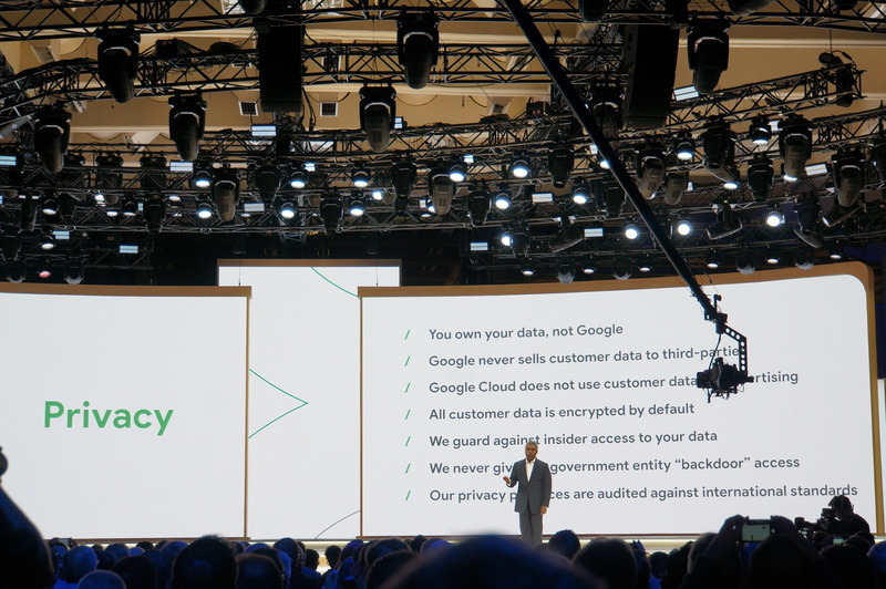データのプライバシーに関するGoogle Cloudの宣言
