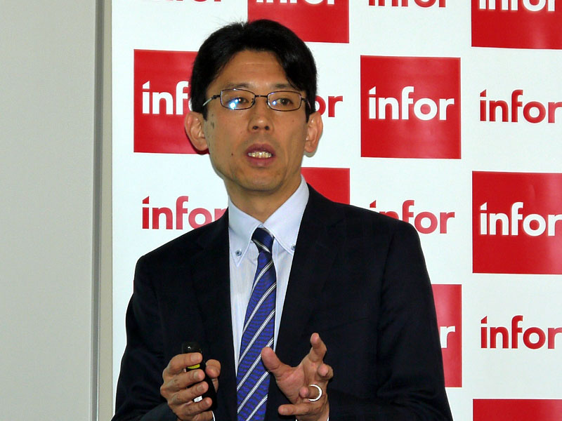 インフォア ソリューションコンサルティング本部 本部長の石田雅久氏