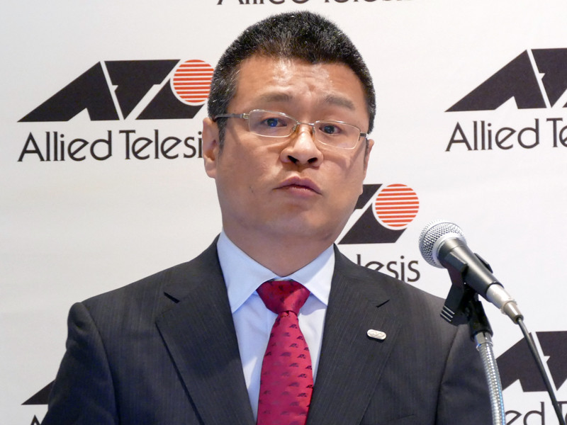 アライドテレシス マーケティング統括本部 Product Integration Engineering部 部長の瀧俊志氏