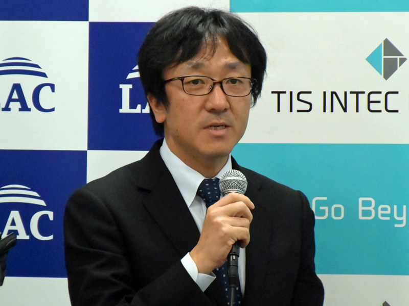 TIS サービス事業統括本部プラットフォームビジネスユニット 副ジェネラルマネージャーの丸井崇氏