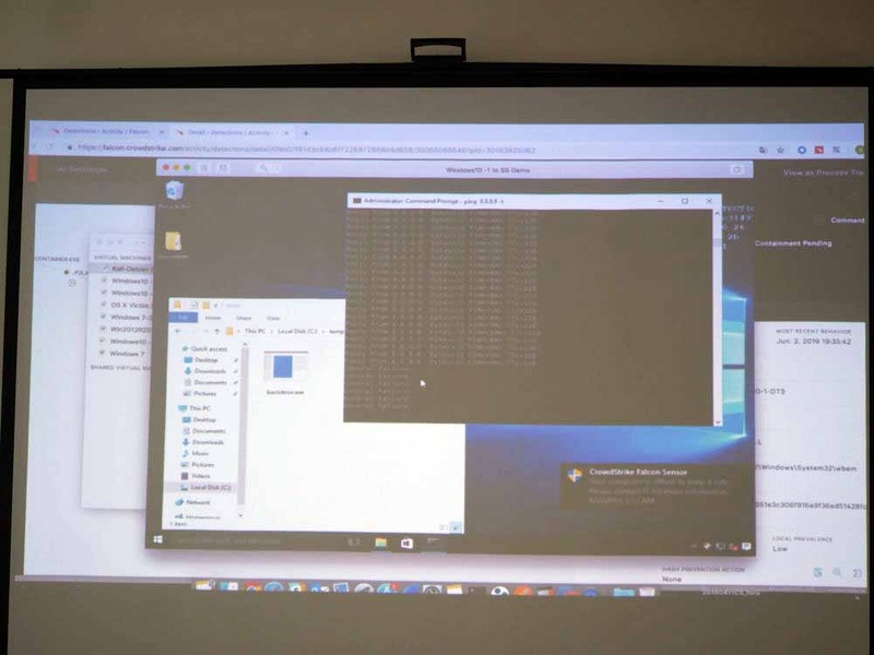 CrowdStrike Falcon Prevent and Insightの画面