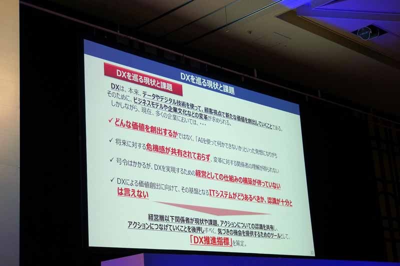 DXを巡る現状と課題