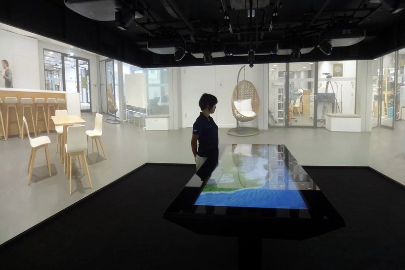 Immersive Experienceルームでデジタル変革後をバーチャル体験