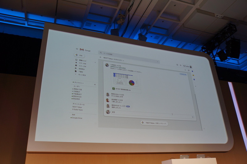 よりコラボレーティブに：Gmail内のHangoutチャット