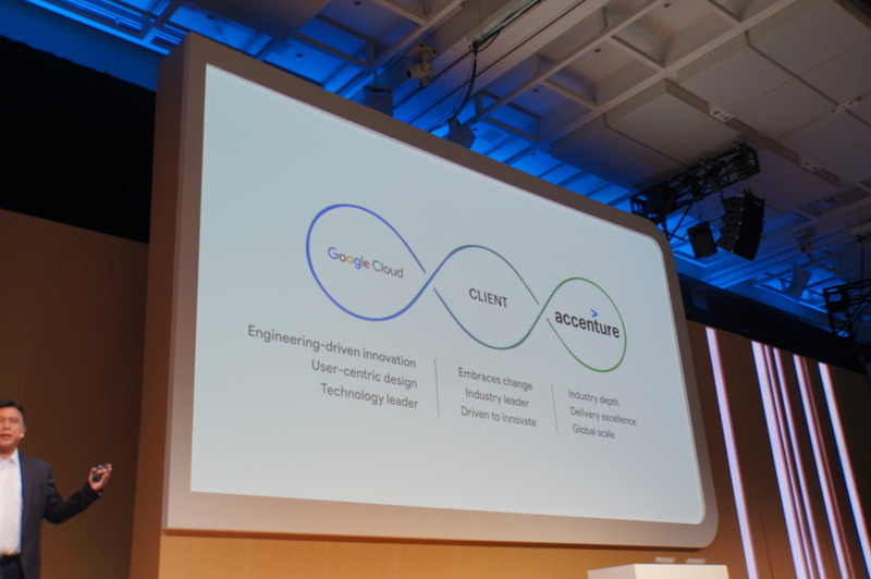 Googleとアクセンチュアの連携で開発