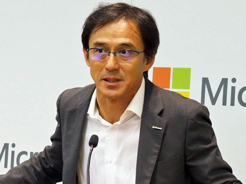 日本マイクロソフト 執行役員常務 パートナー事業本部長の高橋美波氏