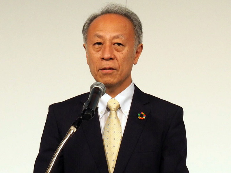 セブン銀行 代表取締役社長の舟竹泰昭氏